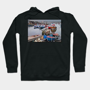 'Paddy's Hole' Boatyard on the River Tees Hoodie